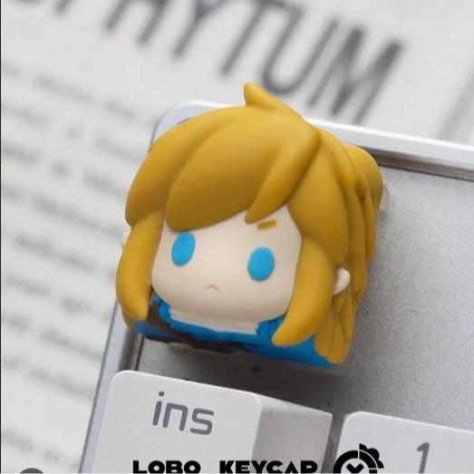 Lobo Link The Legend Of Zelda Artisan Keycaps Resin Keycap
