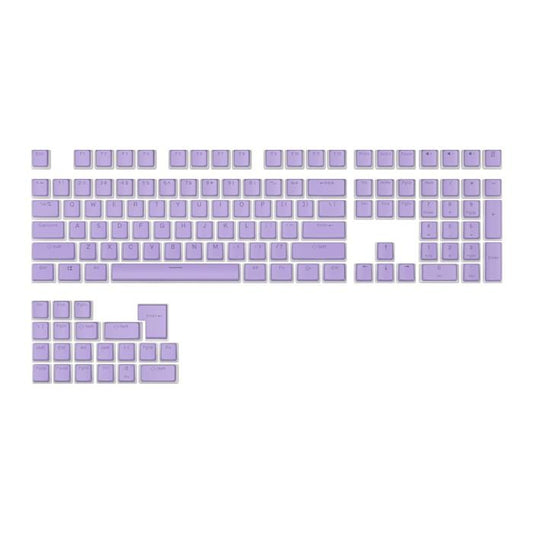 Keycaps PBT Pudding Lavender / Purple / Ungu OEM Profile Shine-Through Keycap