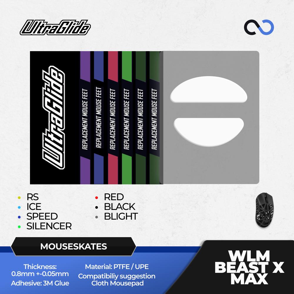 Meow Gaming Gear UltraGlide WLMouse Beast X Max Mouse Feet / Mouse Skate