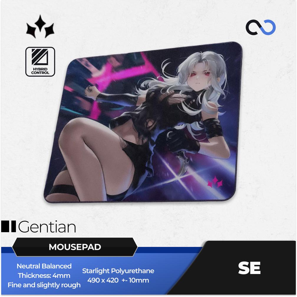 Aimstar Gentian SE Rubber Base Gaming Mousepad (Hybrid-Control)