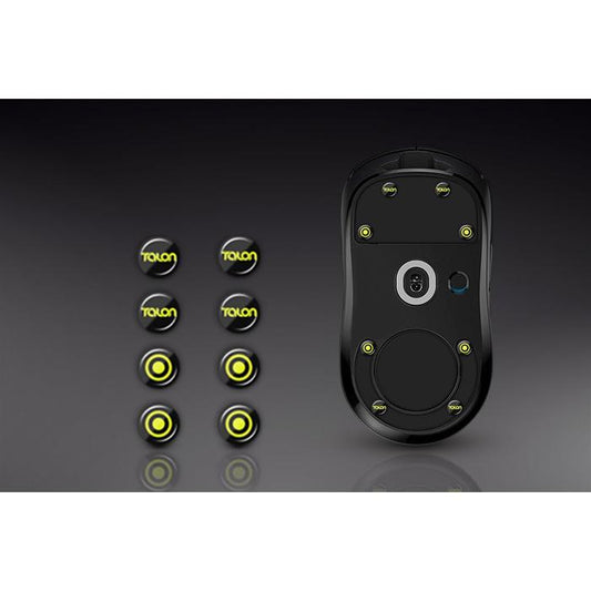 TALONGAMES Glass ULTRA Dots Universal Glass Mouse Feet / Glass Skate for Cloth Mouse pad (Speed-Control)