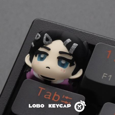Lobo Clove Valorant Agent Theme Artisan Keycaps Resin Keycap