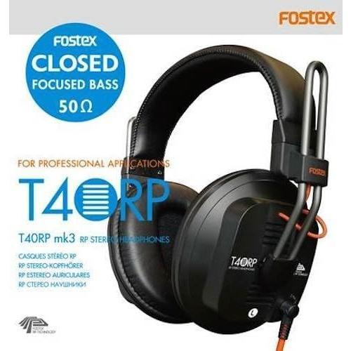 Fostex T40RP / T40-RP Mk3 Closed Back Planar Magnetic Headphones