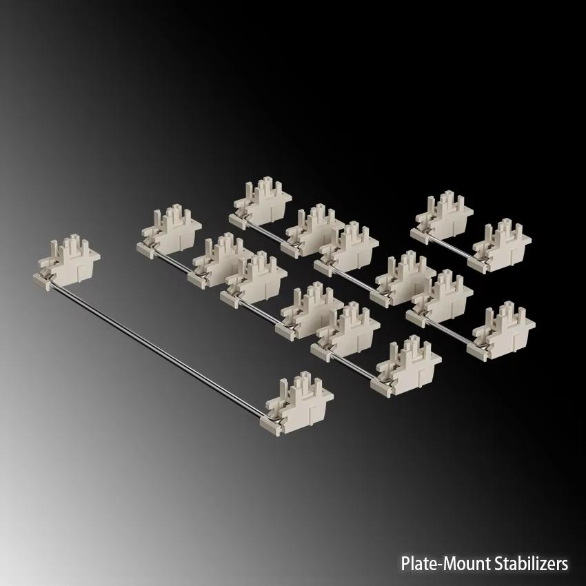 Designer Studio Adaptive Plate Mount Stabilizer Mechanical Keyboard Stabs