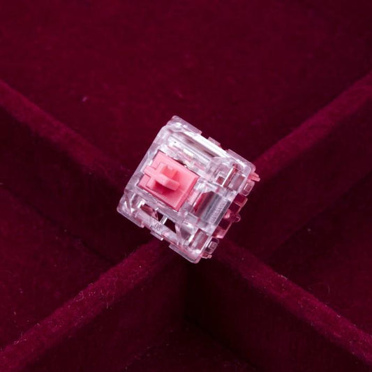 Content KTT Strawberry Pre-Lubed Mechanical keyboard switch (Linear)