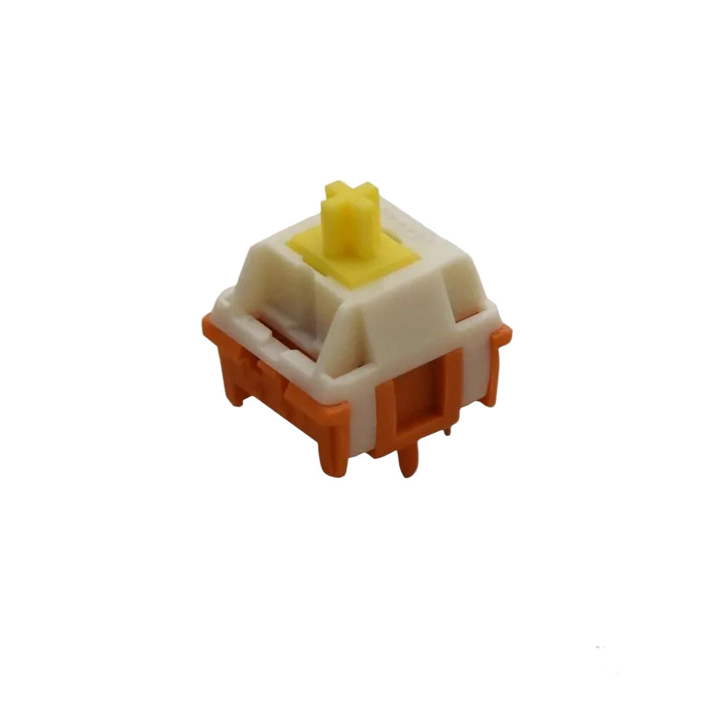 HMX Sunset Gleam V2 / Duck Duck V2 3.5mm Pre-Lubed Mechanical Keyboard PCB Mount Switch (Linear) by Knock Knock Studio