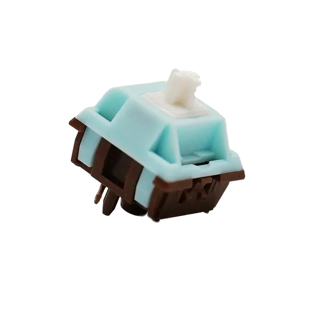 Keygeek Iced Latte Pre-Lubed Mechanical Keyboard PCB Mount Switch (Linear) by Soulcat