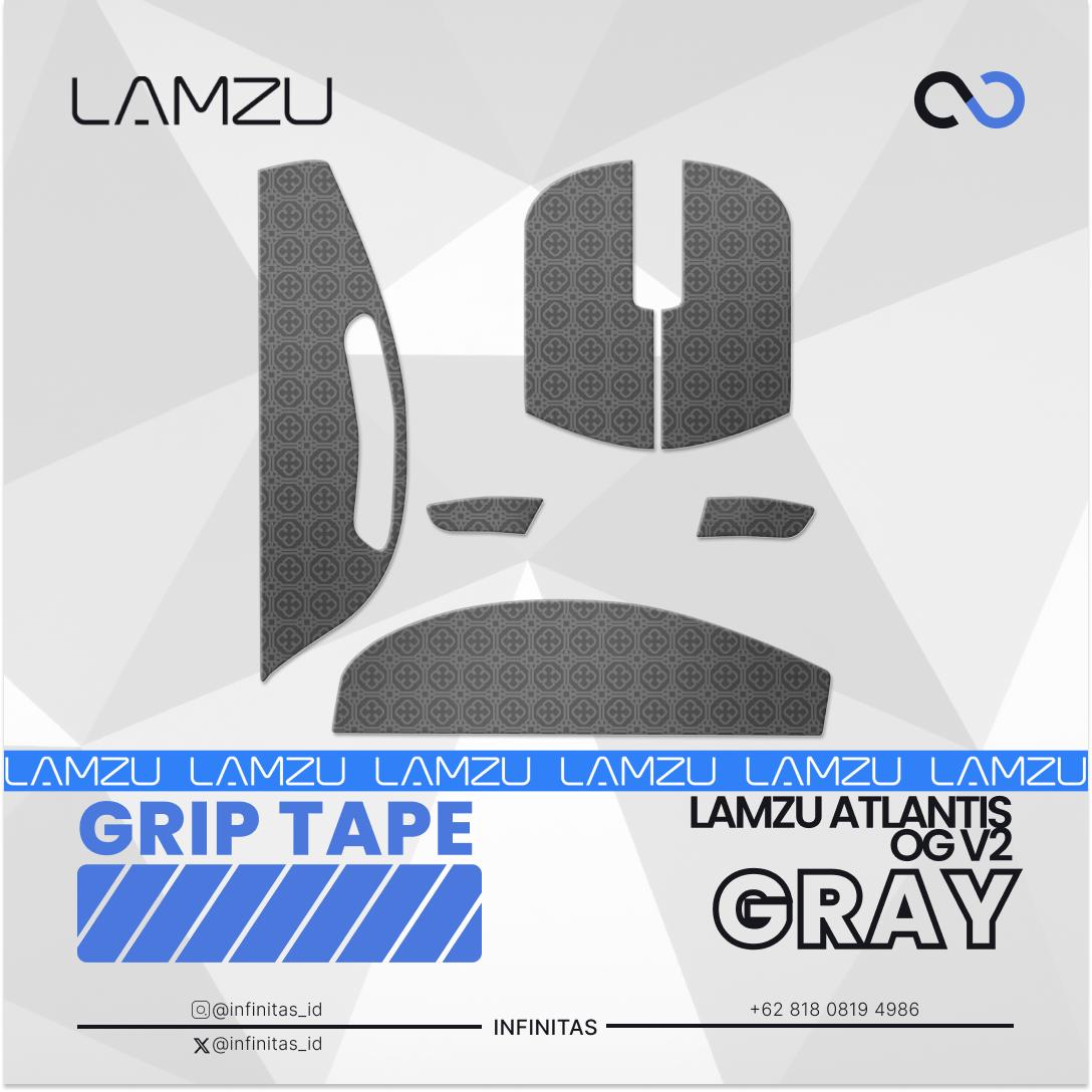 Lamzu Atlantis OG 0.4mm Mouse Grip Tape Anti-Slip Polymer