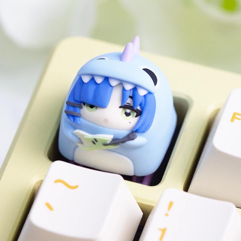 Lobo Ryo Yamada Instrumental Ver Bocchi the Rock Anime Theme Artisan Keycaps Resin Keycap