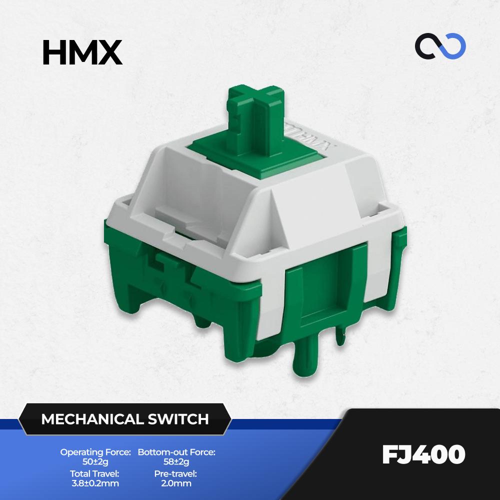 HMX FJ400 Mechanical Keyboard PCB Mount Switch (Linear) by 80sRetro