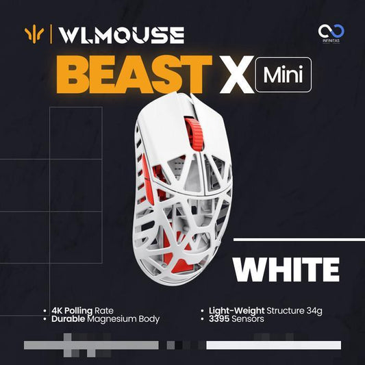 WLMouse Beast X Mini Super Light Magnesium Wireless Gaming Mouse