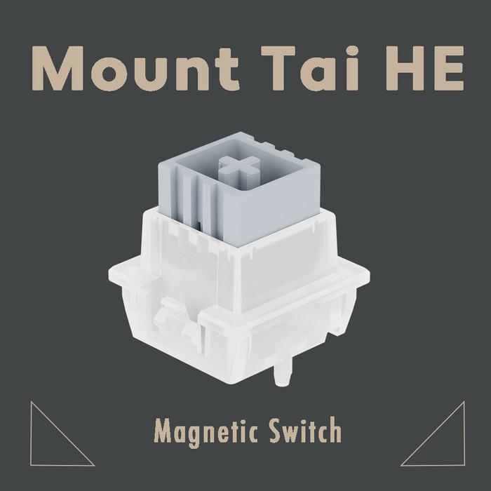 UGAMING Mountain Tai HE Magnetic Hall Effect Keyboard switch (Linear)