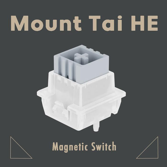 UGAMING Mountain Tai HE Magnetic Hall Effect Keyboard switch (Linear)