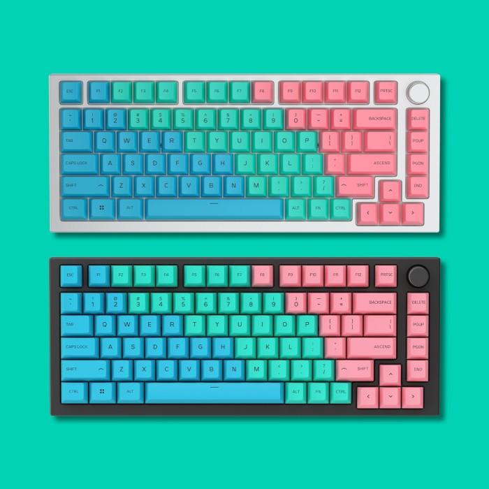 Glorious GPBT Dye sub Cherry Keycaps Pastel - 114 keys