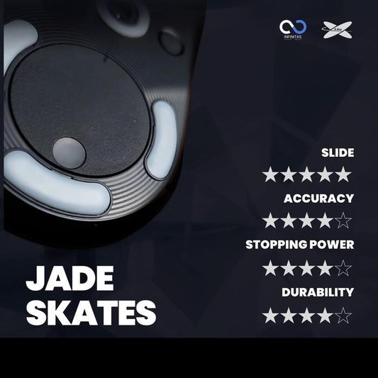 XRaypad Jade Lamzu Atlantis Mini PTFE Mouse Feet / Mouse Skate for Cloth Mouse pad (Speed)