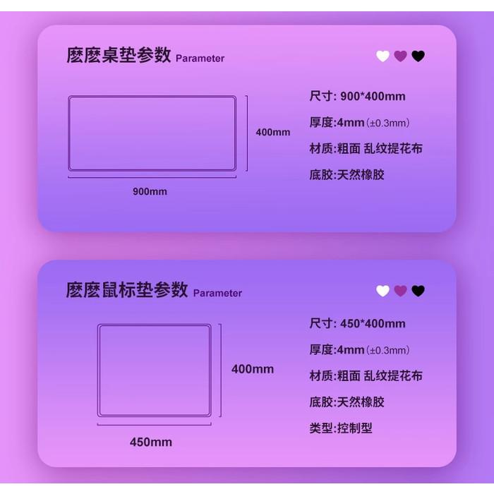 Titan Nation Momo Series Rubber Base Jacquard Gaming Mousepad (Control)