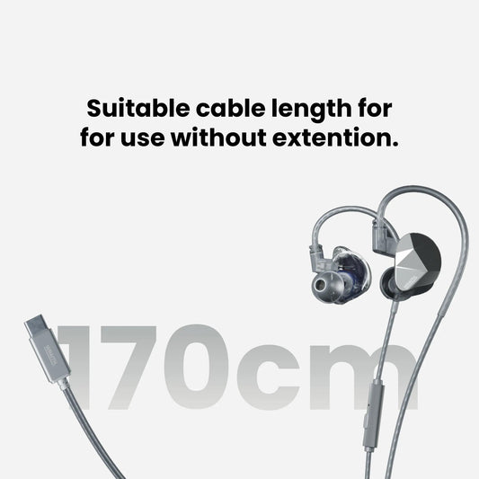 Wraith Sense IEM 10mm Dynamic-Driver Balanced In-Ear Monitor / Earphones