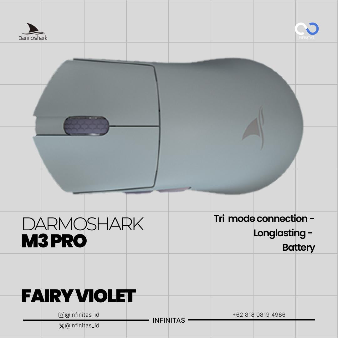 Darmoshark M3 / M-3 Pro 4k Kiran Wireless Ultra Light Ambi Gaming Mouse