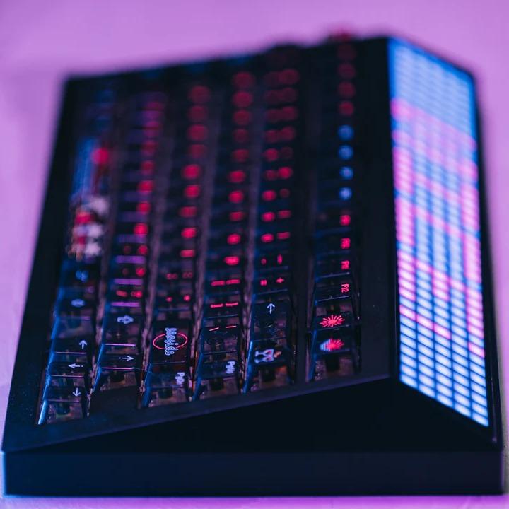 LeleLab x ICE CAT Seaside Transparent Keycaps Cherry Profile UV Printed ABS Keycap 138-Keys