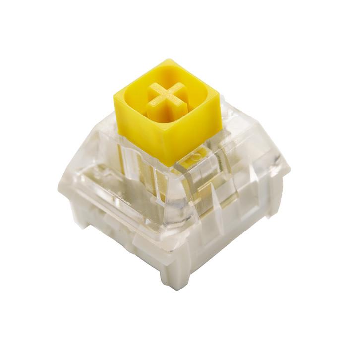 Kailh Box Heavy Dark Yellow Lubed mechanical keyboard switch (Linear)