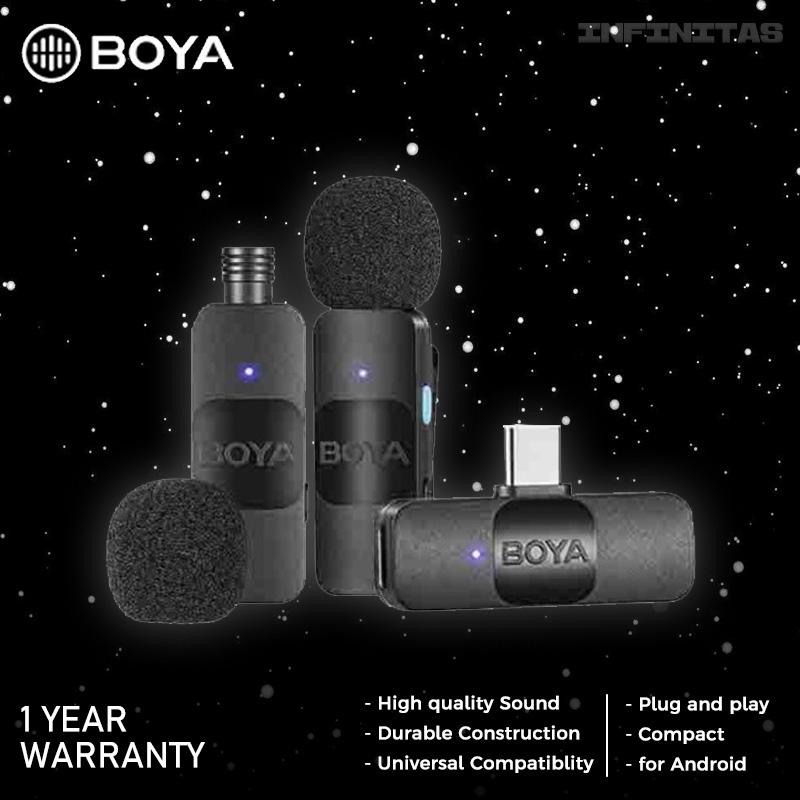 Boya BY-V20 / BYV20 USB C Android Wireless Microphone System type C
