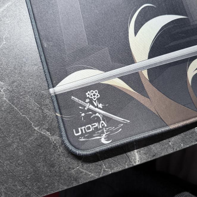 Utopia Gaming Nina Poron Base Gaming Mousepad Anime Shining Surface (Speed)