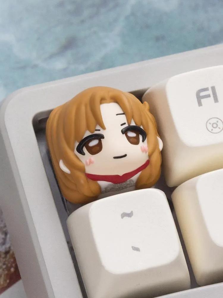 Lobo Asuna Sword Art Online / SAO Anime Theme Artisan Keycaps Resin Keycap