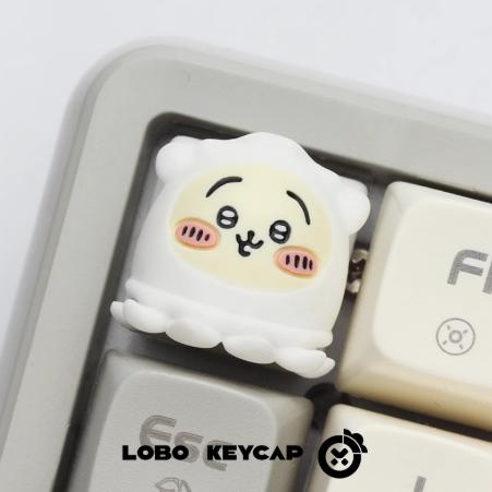 Lobo Usagi Squid Chiikawa Theme Artisan Keycaps Resin Keycap
