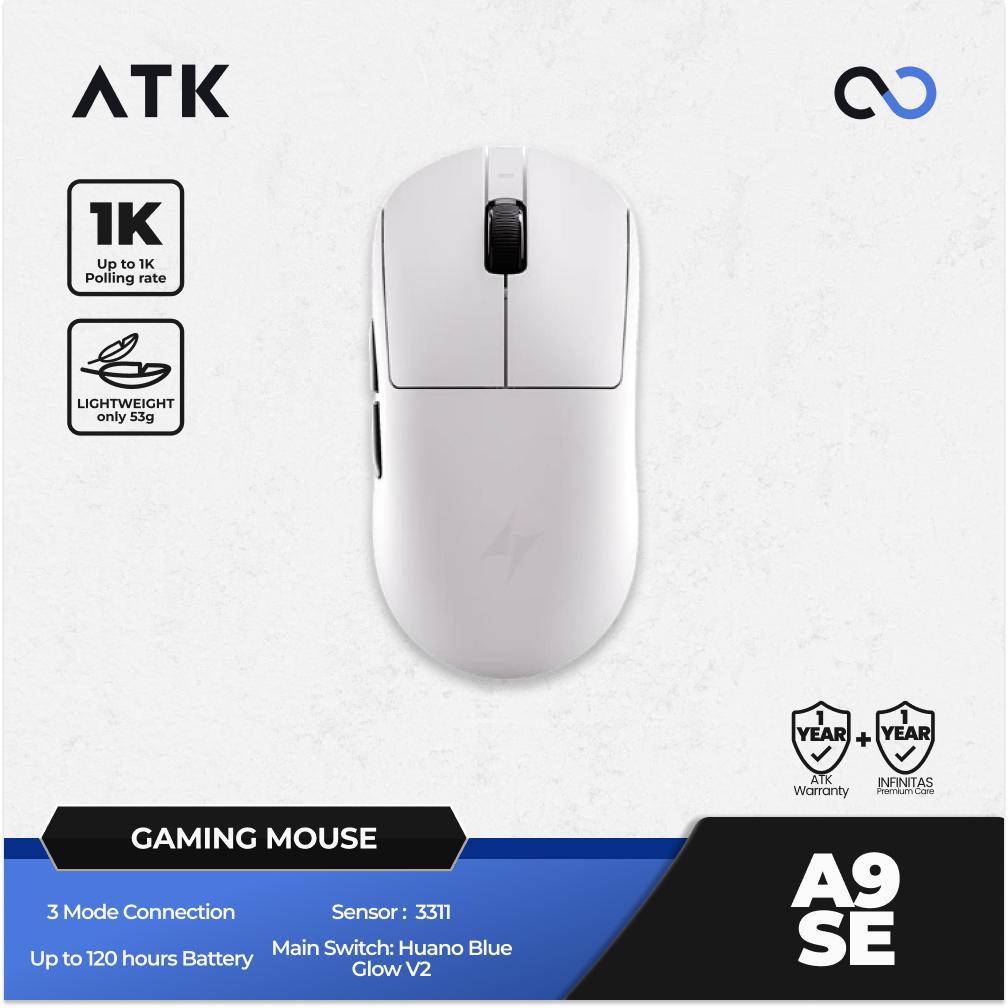 ATK A9 SE Dragonfly Wireless Light Weight 3311 Gaming Mouse G Pro X Shape