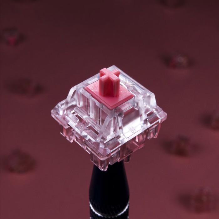 Content KTT Strawberry Pre-Lubed Mechanical keyboard switch (Linear)
