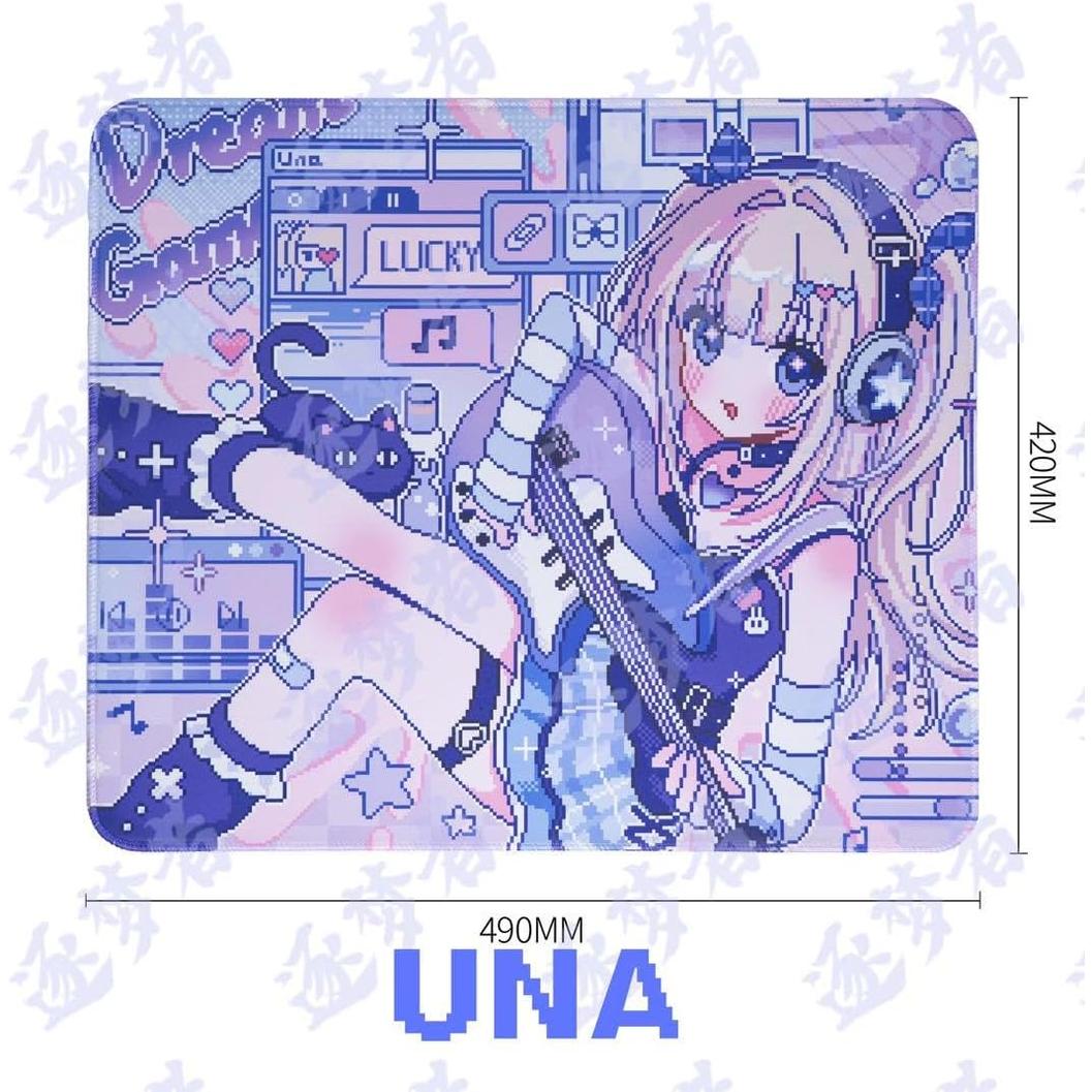 Dream Gamer UNA V2 KON Poron Base Gaming Mousepad (Speed-Hybrid)