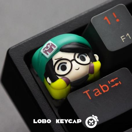 Lobo Killjoy Valorant Agent Theme Artisan Keycaps Resin Keycap