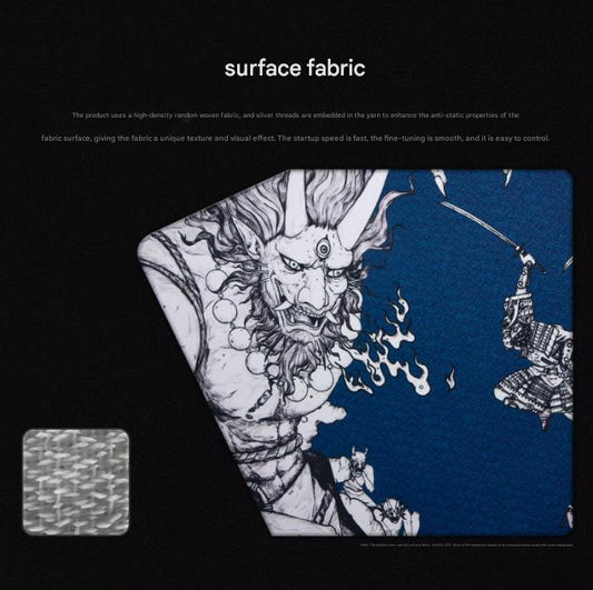 Kyuu Ooeyama-Onitaij Japan Poron Base Gaming Mousepad (Speed)