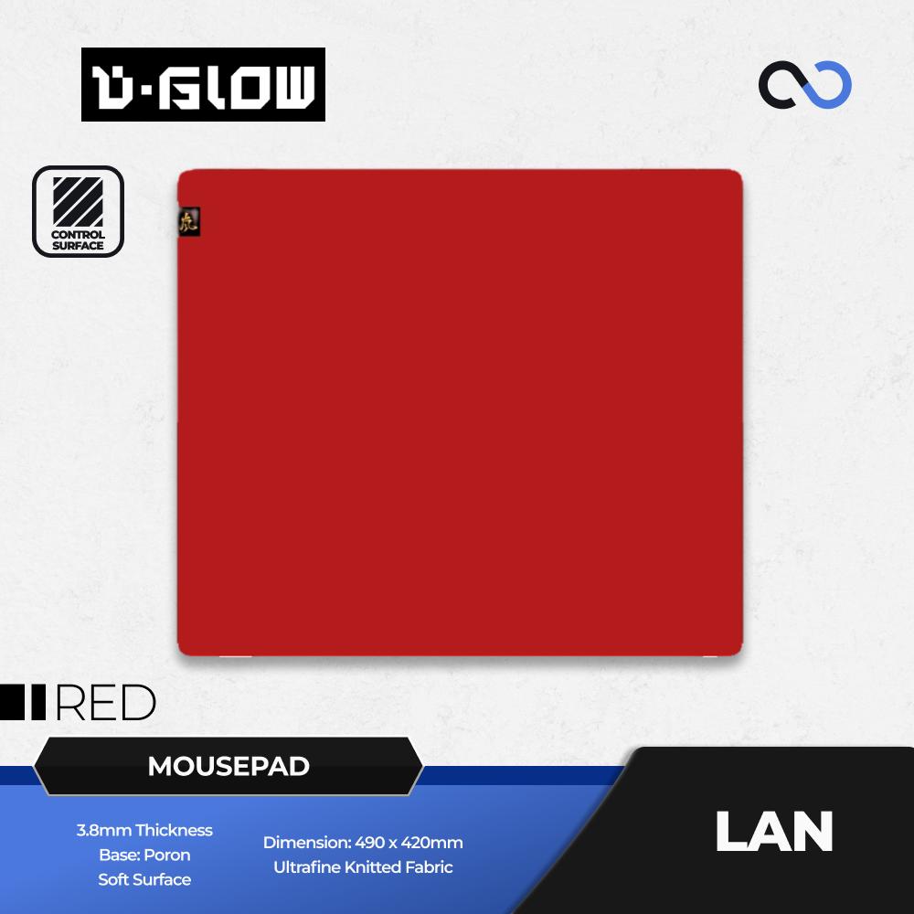 D-Glow LAN Poron Base Gaming Mousepad (Hybrid-Control) Zowie GSR-SE Clone