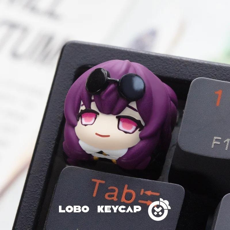 Lobo Kafka Honkai Star Rail / HSR Theme Artisan Keycaps Resin Keycap