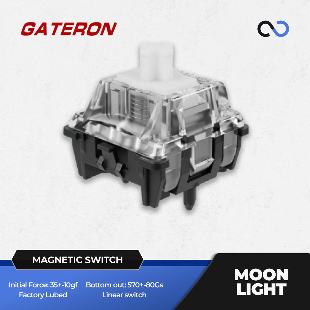 Gateron Moonlight Magnetic Hall Effect Keyboard switch (Linear)