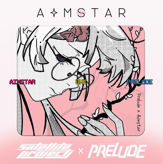 Aimstar x Prelude UME-SP Poron base Gaming Mousepad (Control)
