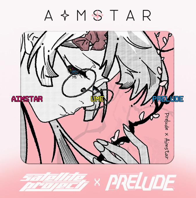 Aimstar x Prelude UME-SP Poron base Gaming Mousepad (Control)