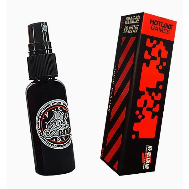 Hotline Games Coating Liquid Glass Gaming Mousepad Kaca / Hard pad / Resin (Speed)