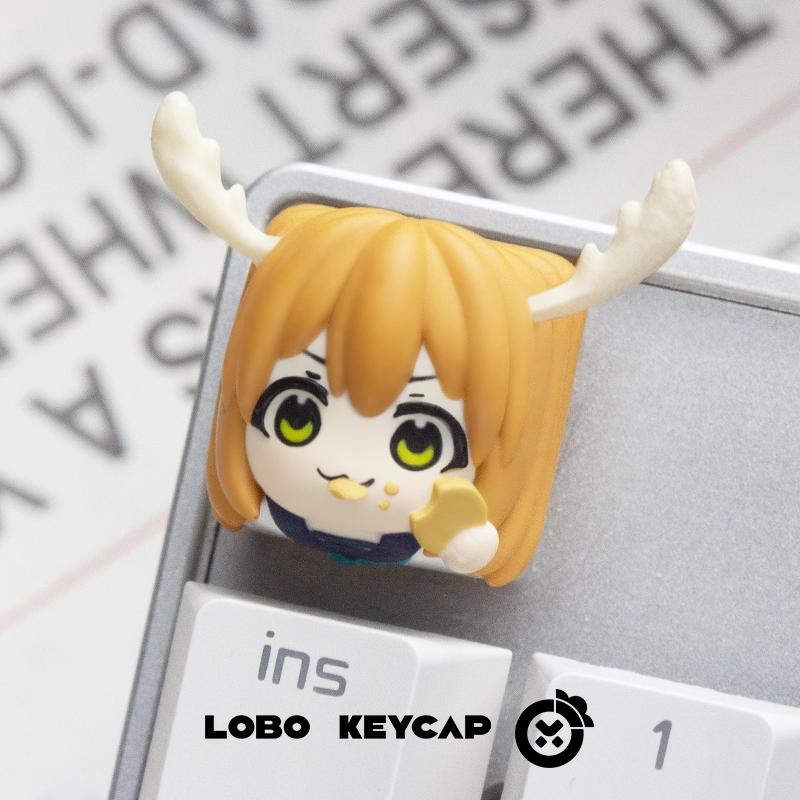 Lobo Noko Kanoko My Deer Friend Nokotan New Year Chiikawa Theme Artisan Keycaps Resin Keycap