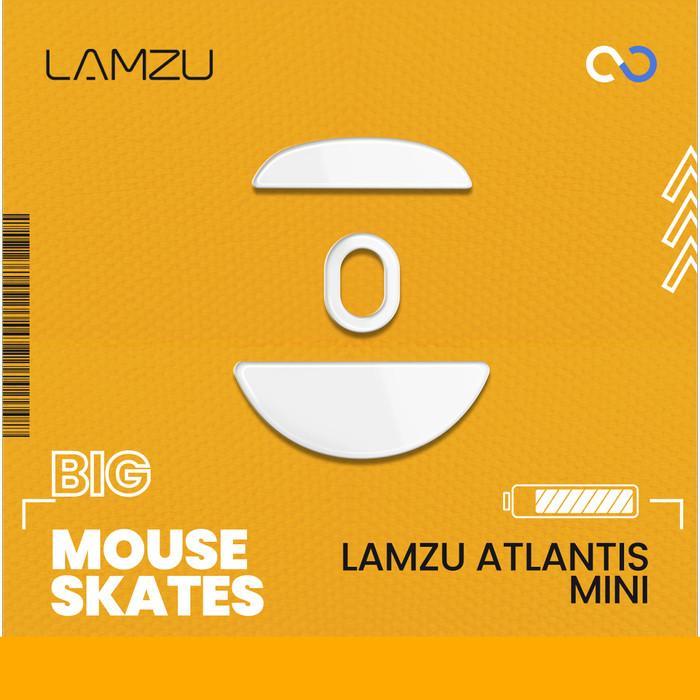 Lamzu Atlantis Mini Big PTFE Mouse Feet / Mouse Skate (Hybrid-Control)