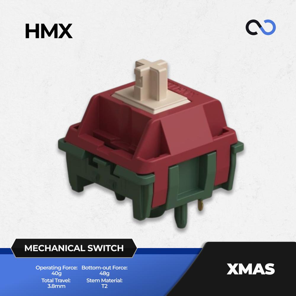 HMX XMAS Mechanical Keyboard PCB Mount Switch (Linear) by 80sRetro
