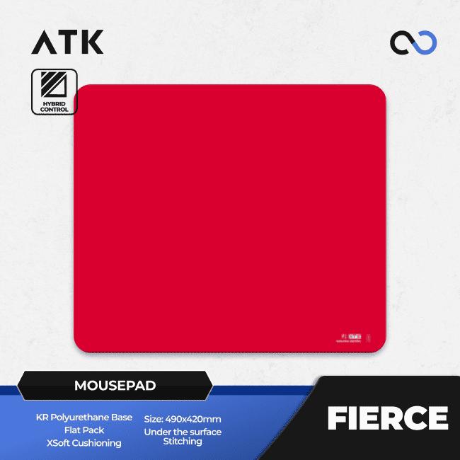ATK Fierce AIR Rubber Base Gaming Mousepad Saturn Pro Surface (Hybrid-Control)