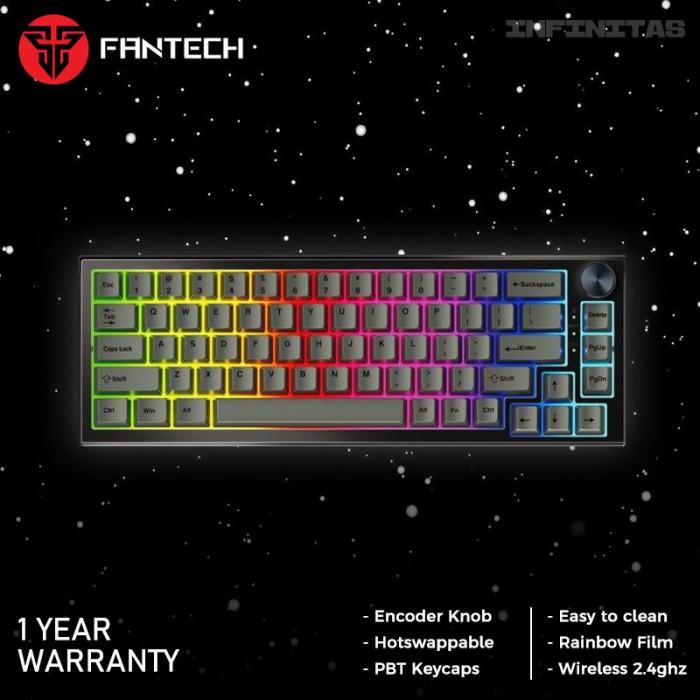 Fantech Maxfit67 MK858 Wireless Mechanical Keyboard With Encoder Knob
