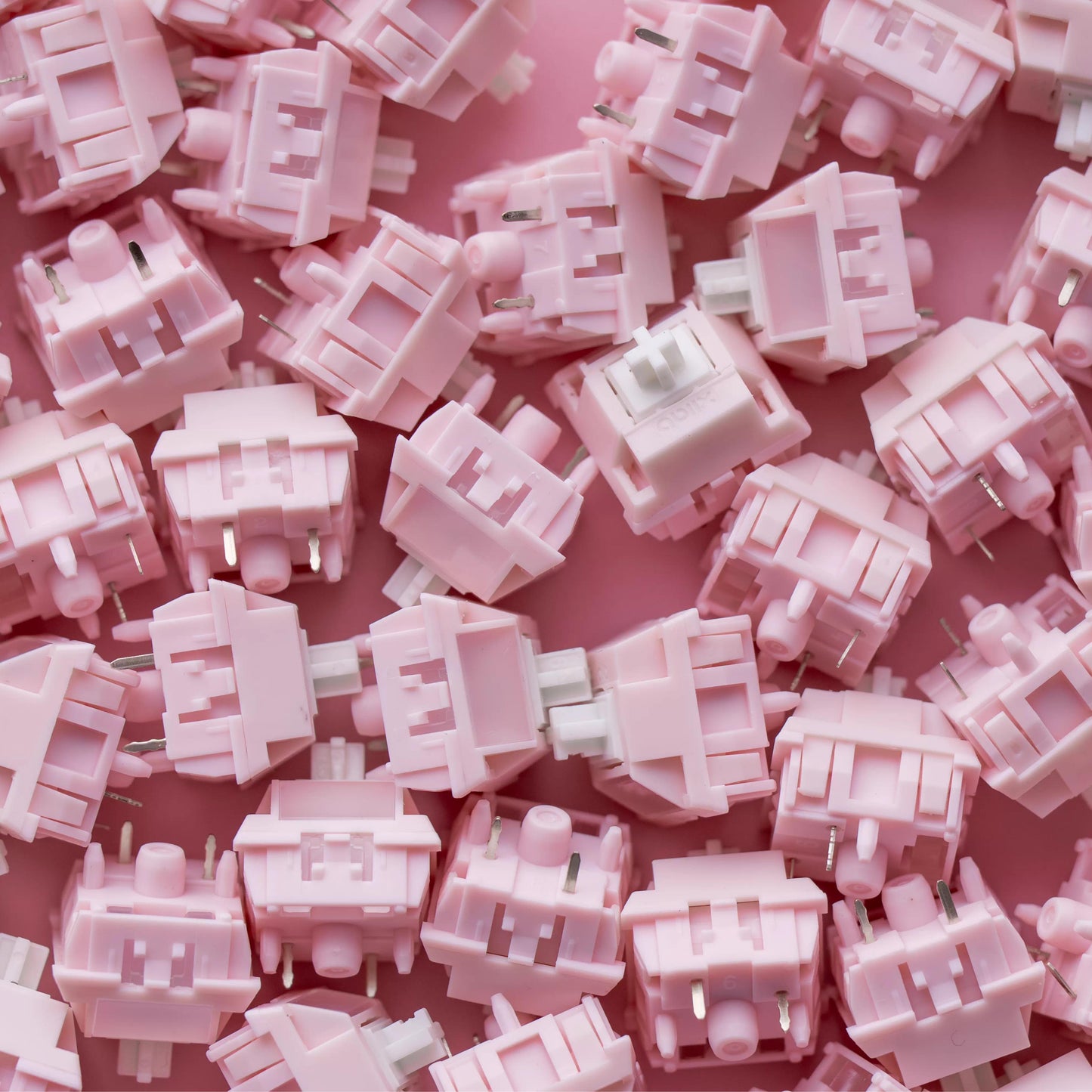 Keygeek Peachy Pre-Lubed Mechanical Keyboard PCB Mount Switch (Linear) by XLLAB