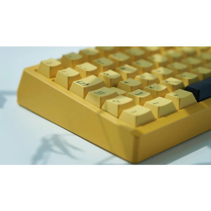 Wuque Studio WS Basic Yellow Doubleshot PBT Keycaps / Keycap