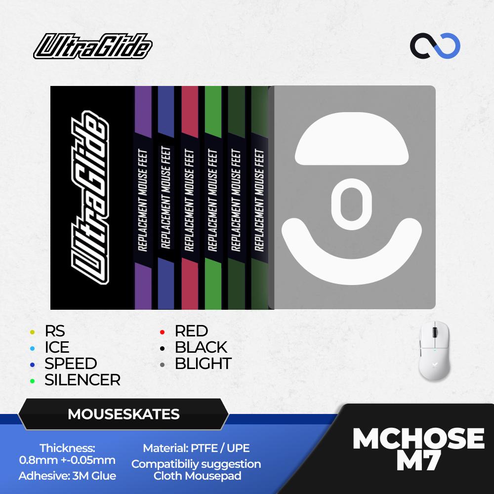 Meow Gaming Gear UltraGlide MCHOSE M7 Series Mouse Feet / Mouse Skate