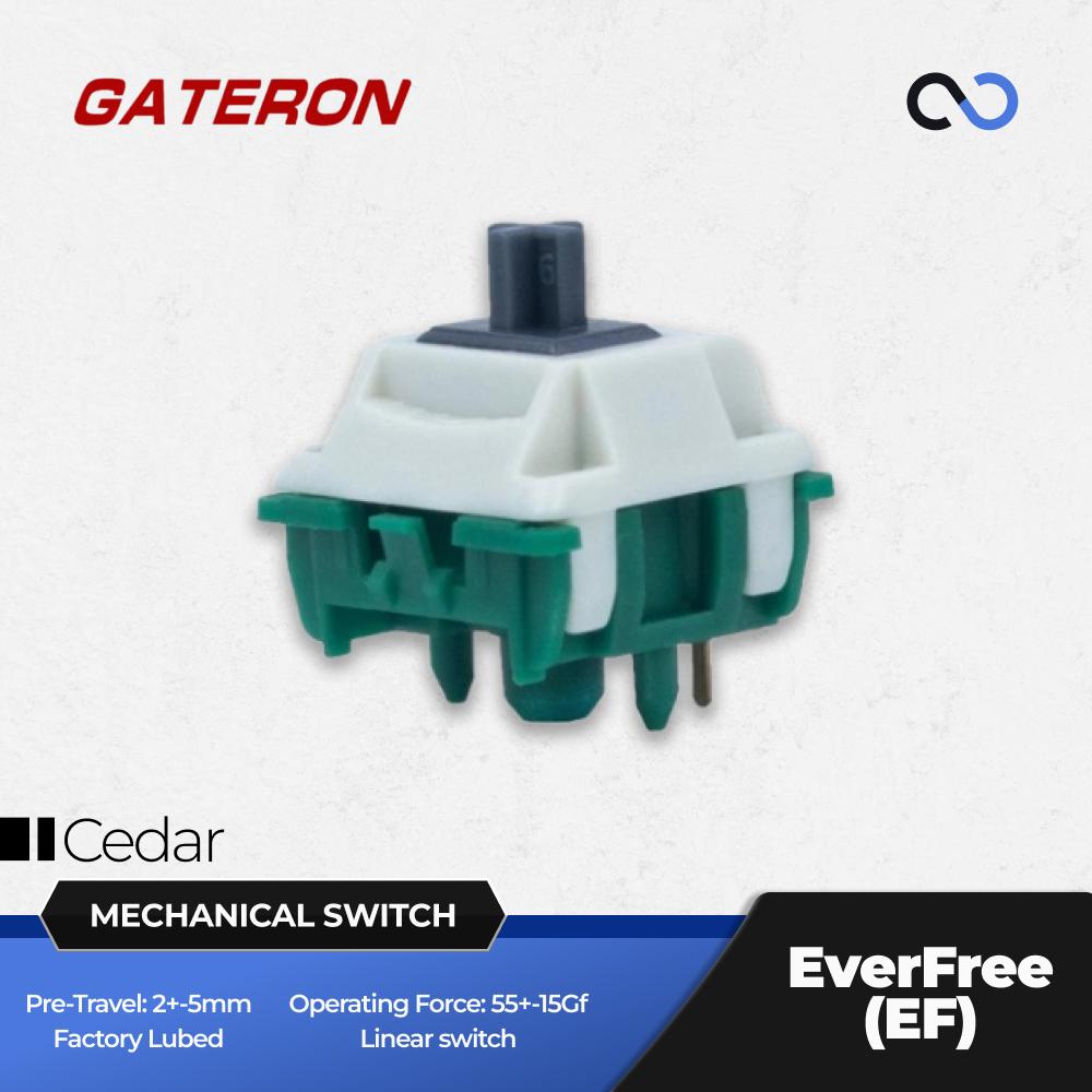 Gateron EF Cedar Gaming Mechanical Keyboard switch (Linear)
