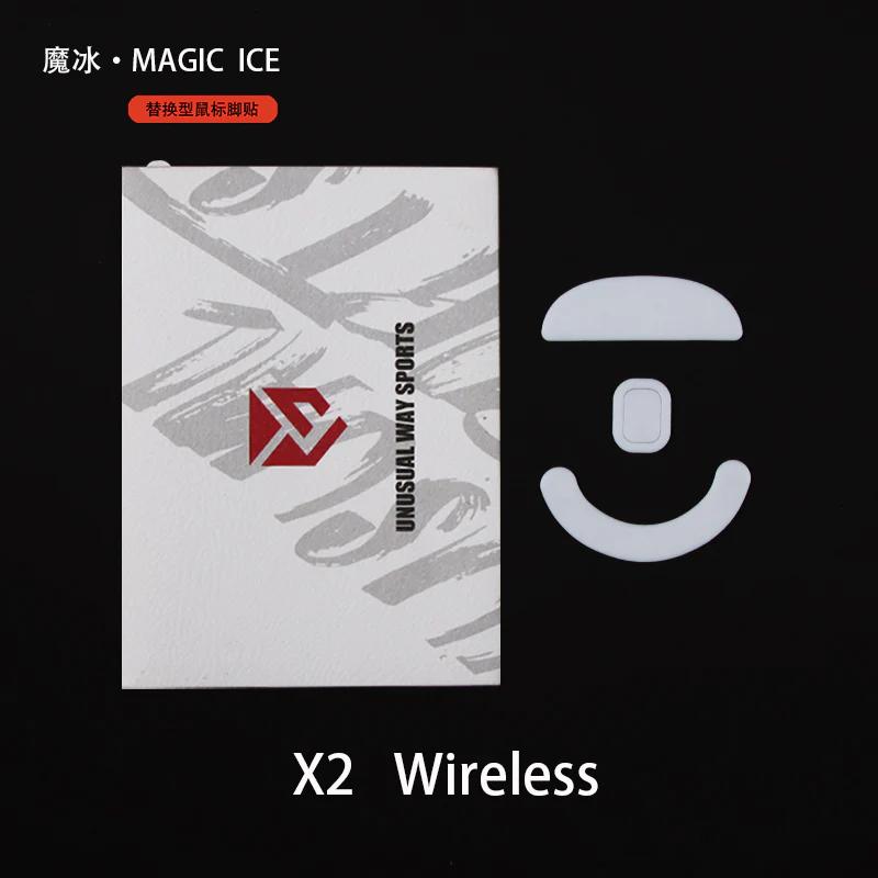 Unusual Way Sports Magic ICE Pulsar X2 Series Mouse Feet / Mouse Skate PTFE (Speed)