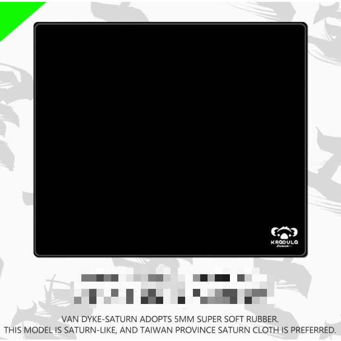 Kradula Saturn Rubber Base Gaming Mousepad Saturn Pro Surface (Hybrid)